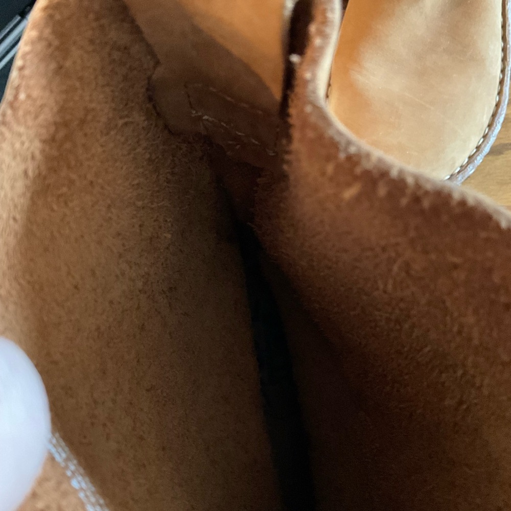 Born Suede Leather Tan Mid-Calf Women’s Boots, Sz 9 - Picture 14 of 14
